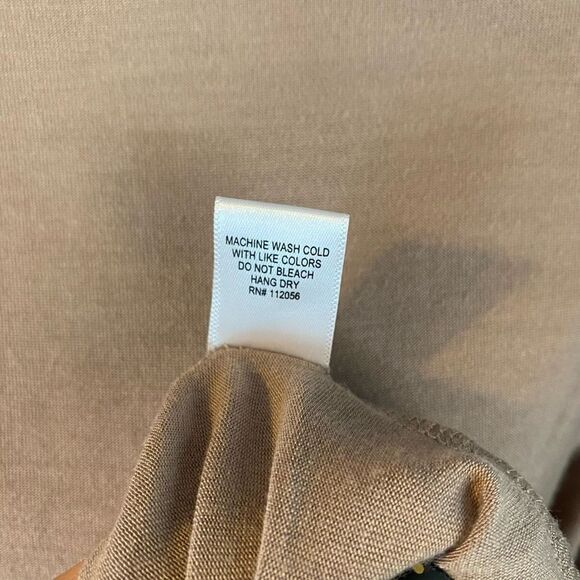 Zenana Outfitters Womens Cardigan Sweater Open Front Longline Mocha Size Medium - Picture 7 of 7